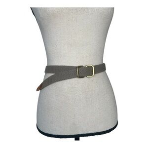 Vintage Gray and Gold Belt Accessories